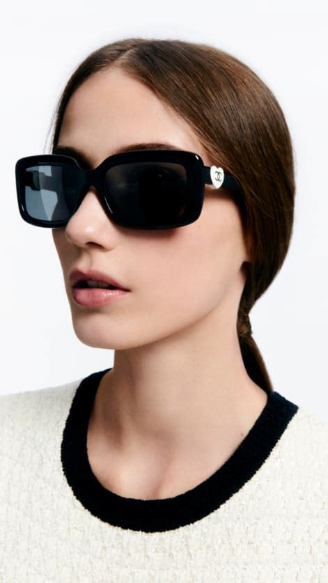 chanel sunglasses with the word chanel on the side|Charming Hearts – CHANEL Eyewear .